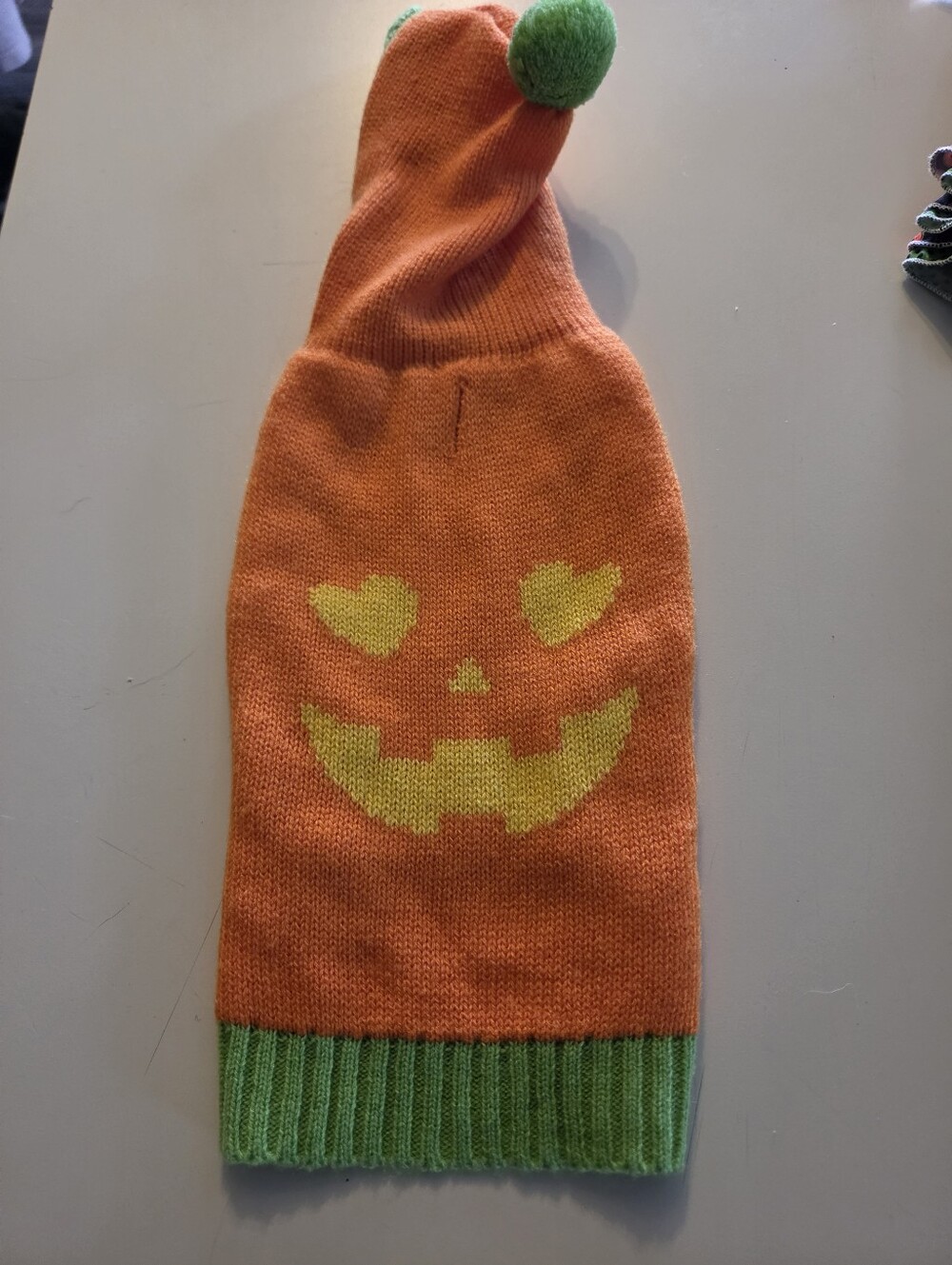 Extra Small NEW Pumpkin Dog Sweater